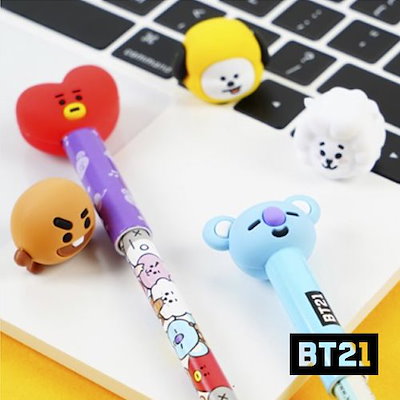 Qoo10 ビーティー21 Bt21bt21シリコンマルチキャップ2 文具