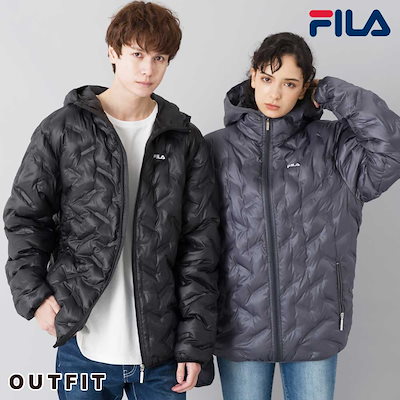 Qoo10 フィラ ジャケット メンズ Fila フィラ 綿 メンズファッション