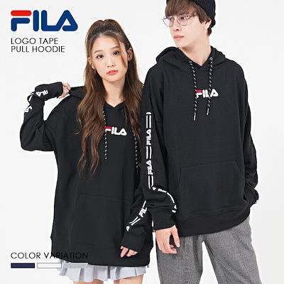 Qoo10 フィラ フィラ Fila パーカー メンズ ブラ メンズファッション