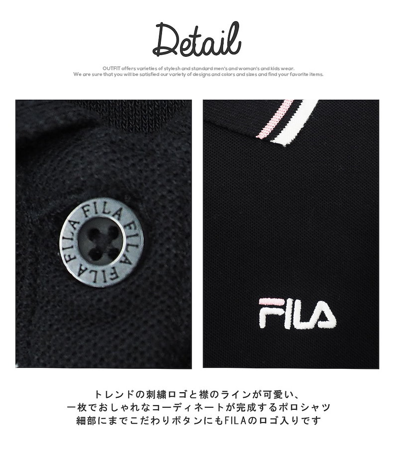 Qoo10 フィラ Fila ポロシャツ レディース カジュアル Tシャツ ゴルフウェア トレーニング スポーツ テニス ウエア おしゃれ ブランド 半袖 シンプル 春 夏 秋 白 ホワ