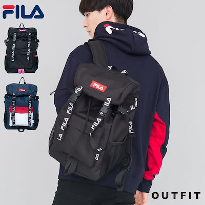 Qoo10 フィラ フィラ Fila リュック メンズ レデ バッグ 雑貨