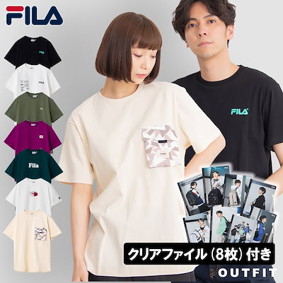 Qoo10 フィラ 半袖 Tシャツ メンズ レディース 限定 レディース服