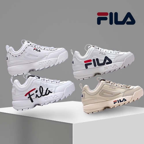 Qoo10 完売次第終了 Fila フィラ Disruptor 2 ディスラプター2 韓国ファッション 韓国正規品