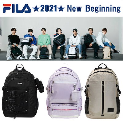 Qoo10 フィラ Bts 着用 Fila 21 N バッグ 雑貨