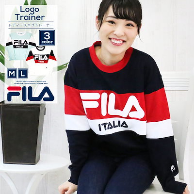 Qoo10 フィラ Fila トレーナー レディース スウェ レディース服