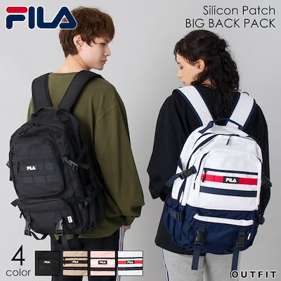 Qoo10 フィラ Fila フィラ シリコンワッペンビッグ メンズバッグ シューズ 小物