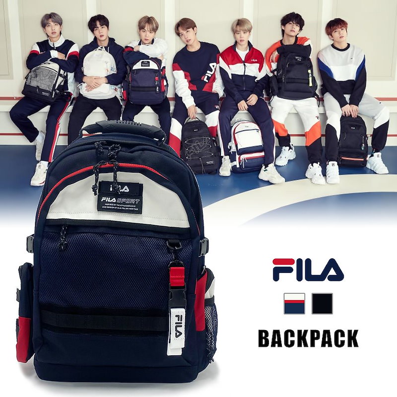 Qoo10 Fila フィラ リュックサック Bts