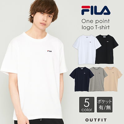 Qoo10 フィラ Fila フィラ Tシャツ メンズ 半袖 メンズファッション