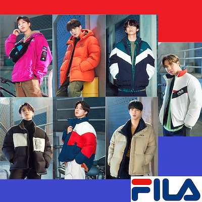 Qoo10 フィラ Fila X Btsジャケットコレクショ レディース服