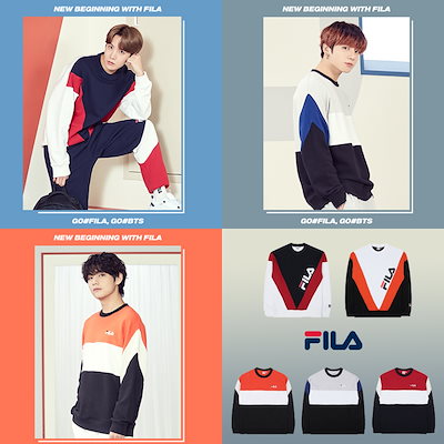 送料無料 早い者勝ち 日本未入荷 Fila X Bts コラボ Fit Sweatshirt 大人気 セール30 Off Tony Sparks Co Uk