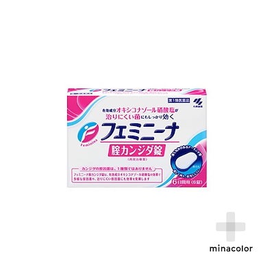 Qoo10 フェミニーナ フェミニーナ 腟カンジダ錠 6錠 カンジ ドラッグストア