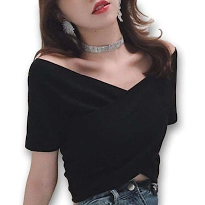 Qoo10 ブブ オーハナ 半袖 ブラック Xl レディース服