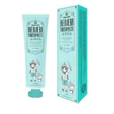 Qoo10 Ber Ber Childrens Toothpaste 韓国低フッ素無フッ素子供用歯磨き粉 日用品雑貨