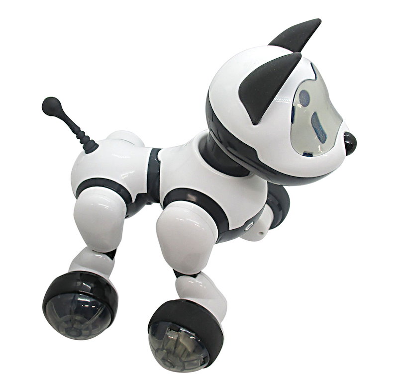 Qoo10 デジタルペット 犬型ロボ音声認識機能搭載の犬型ロボット様々な行動パターンを搭載した疑似ai機能子供から高齢者様の安全な遊び相手