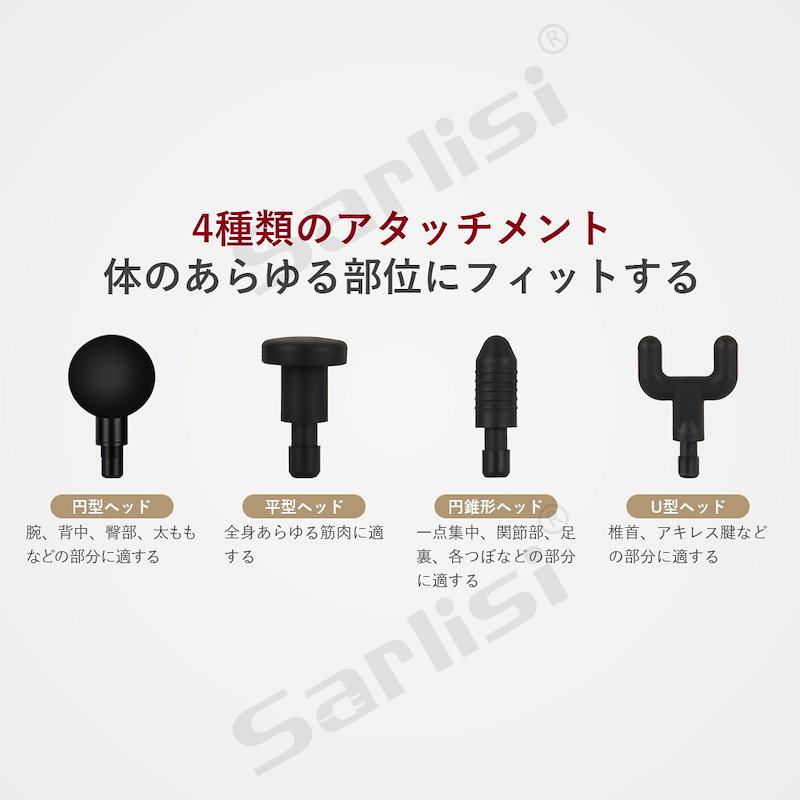 Qoo10] プロが選ぶ最強モーター 筋膜リリースガン