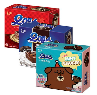 Qoo10 ヘテ オーイエス チョコクリームケーキ リミテ 食品