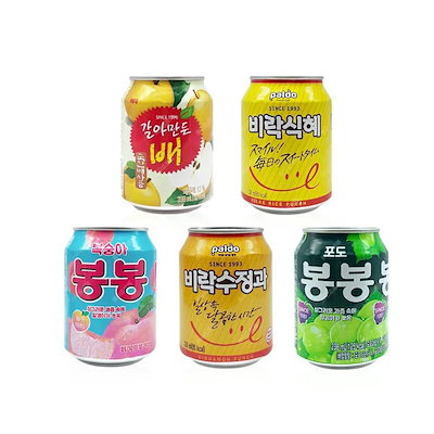 Qoo10 ヘテ 韓国飲料 韓国ジュース 24本セット す 飲料