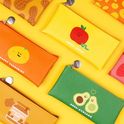 Qoo10 Fruits Pencil Case Fruits Pencil Case 文具