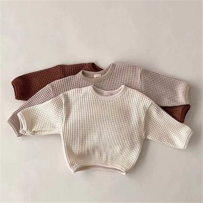 Qoo10 ベビートップス男の子と女の子の春と秋の韓 ベビー マタニティ