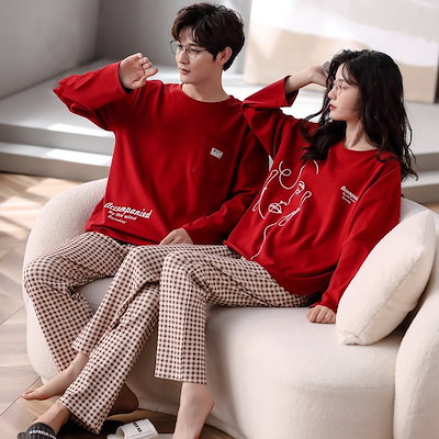 上品 ルームウェア ペアパジャマ長袖パジャマメンズパジャマおしゃれカップルペアレディース長袖男女男女 Www Desalvocontracting Com