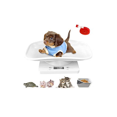 大特価放出 犬用品 ペットスケールペット体重計デジタルスケールペット体重計り小型デジタル1g単位最大10k