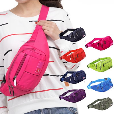 Qoo10 ボディバッグ ウエストポーチ ウエストバ バッグ 雑貨