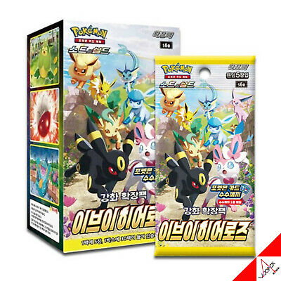 Qoo10 Eevee Heroes Enhanced Expansio ポケモンカード ソード シールド イー おもちゃ 知育