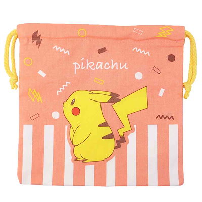 人気ショップ バッグ シューズ ポケモン巾着袋きんちゃくポーチピカチュウペアキュートポケットモンスターキャラクター Sjemenarna Net