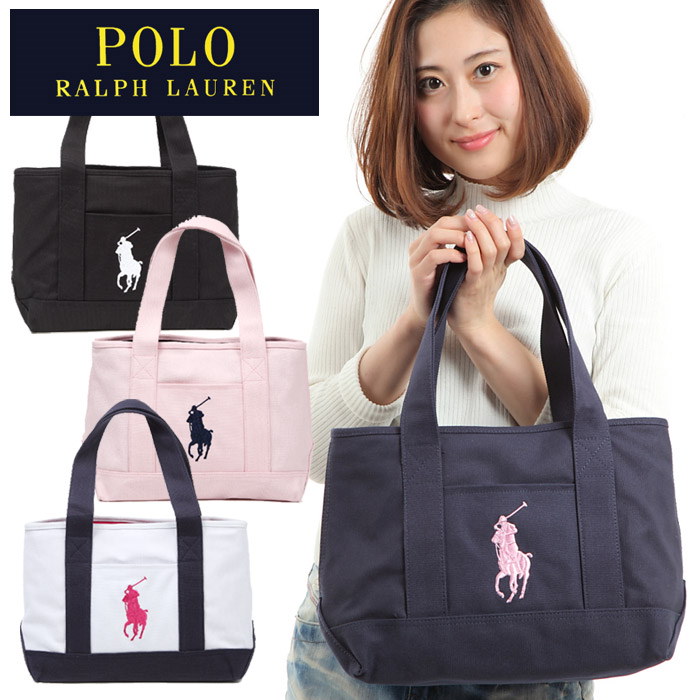 Qoo10 新生活にオススメポロ ラルフローレン スクールトートバッグ Polo Ralph Lauren School Tote Bag