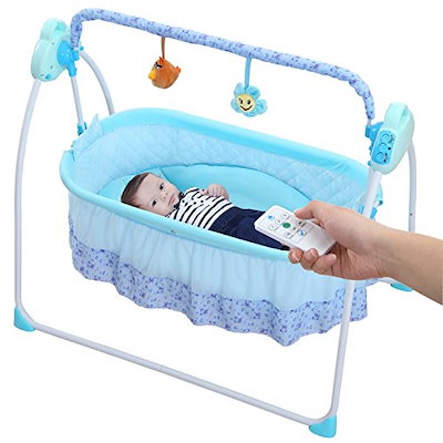 electric baby bassinet cradle swing