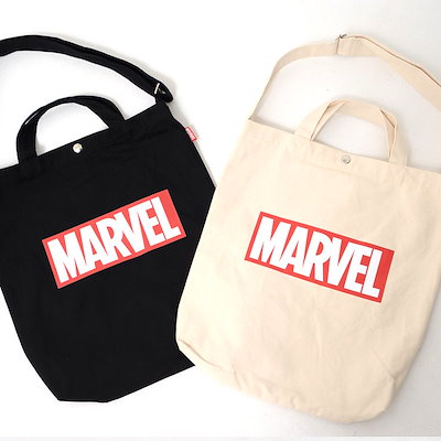 Qoo10 マーブルズ Marvel マーベル ショルダートート メンズバッグ シューズ 小物