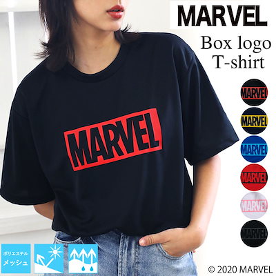 Qoo10 マーベル メール便送料無料 Marvel Tシャツ メンズ
