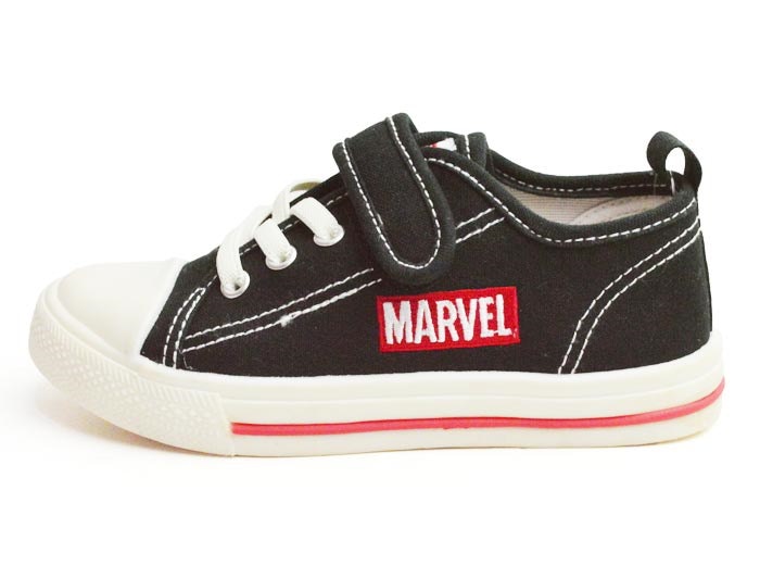 Qoo10 Marvel マーベル スニーカー 靴 キッズ シューズ 運動靴 マジックテープ ハルク スパイダーマン アイアンマン ディズニー Disney 女の子 男の子 男女 キッズシューズ 取り寄せ