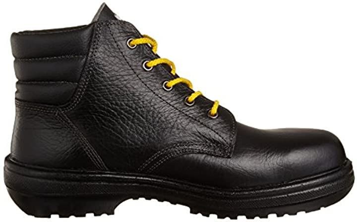 ミドリ安全 安全靴 JIS規格 長編上靴 ラバーテック RT930 メンズ ブラック 27.0(27cm) - 4