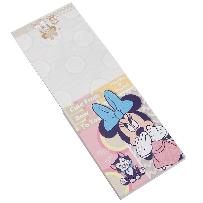 600 メモ ピンクカラー プロック ミッキーマウスミニーマウス メモ帳 メモ部分にミニーのイラストあり 未使用 非売品 ６冊 全日本送料無料 プロック