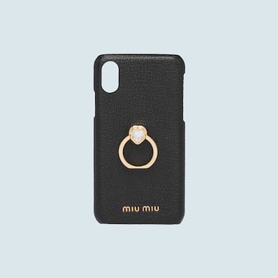 Qoo10 ミュウミュウ Miu Miu Iphon スマホケース 保護フィルム