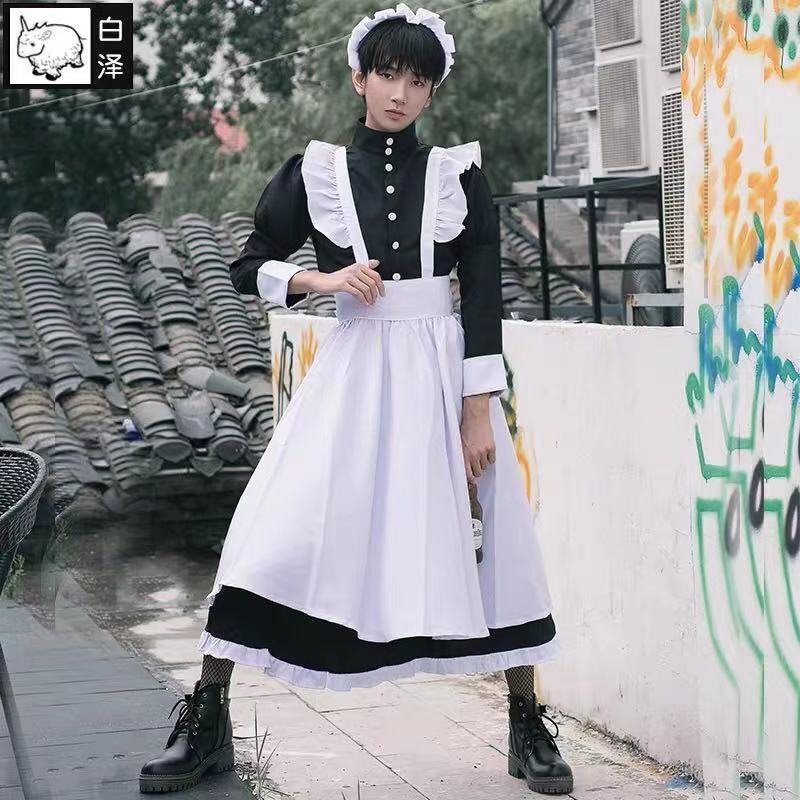 Qoo10 メイド服コスプレ服女性ギャング日本人ロリ