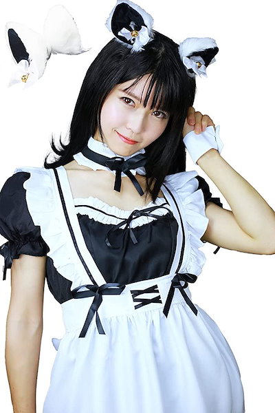 破格値下げ パーティー イベント用品 メイド服コスプレレディース猫耳カチューシャ6点セット Xl Www Sjemenarna Net