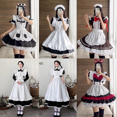 本物の コスプレ 変装 仮装 メイド服超かわいいロリスーツロリワンピースcosplay服装カフェ日系制服ワンピース Www Desalvocontracting Com