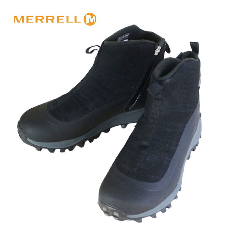 メール便全国送料無料 メレルメレル Merrellthermosnowdrift Zip Mid Shellメンズ ブーツサーモ 国内配送