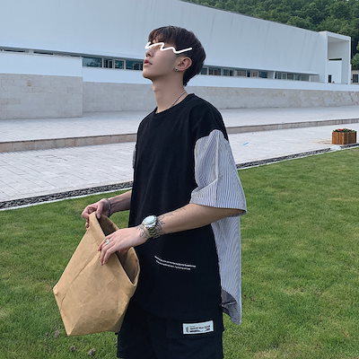 ♥メンズファッション♥高品質 夏新品 韓国ファッション メンズ Tシャツ tシャツ 半袖シャツ カジュアルシャツ ヒップホップ ポロシ