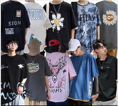 Qoo10 メンズ半袖シャツ大人気tシャツ メンズ メンズファッション