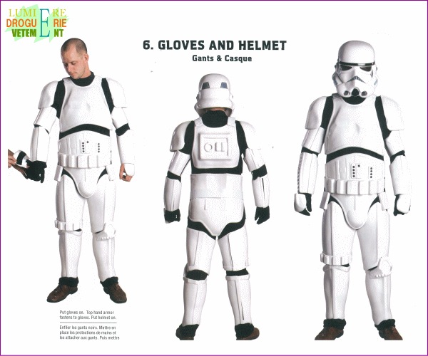Qoo10 メンズ ストームトルーパー Stormtrooper スターウォーズ Starwars ハロウィン コスプレ コスチューム 衣装 仮装 かわいい