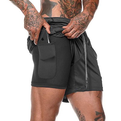 Qoo10 Running Shorts Jogging Gym メンズ2 In 1ランニングショーツ メンズファッション Qoo10 Running Shorts Jogging Gym メンズ2 In 1ランニングショーツ メンズファッション