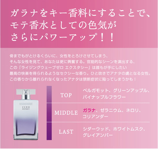 Qoo10 19new ライジングウェーブ ゼロエクスタシー Edp Sp 100ml オードパルファム