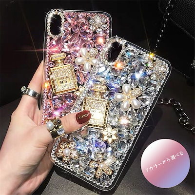 Qoo10 ラインストーン Iphone12ケース スマートフォン タブレットpc