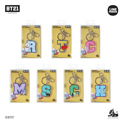 Qoo10 Atd Bt21 Bt21 公式 アクリル キーホルダー Kpop