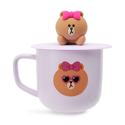 Qoo10 ラインフレンズ Line Mug Cup Cover キッチン用品