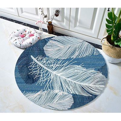 Qoo10 ラグ 洗える 円形 直径1cm丸型 バッグ 雑貨