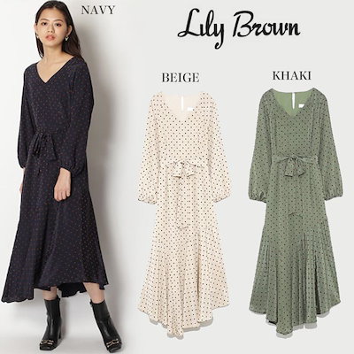 Qoo10 リリーブラウン Lily Brown リリーブラウン 通 レディース服